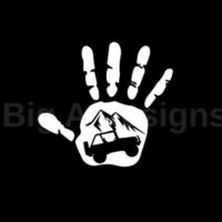 Wave Decal, Mountains - Image 2