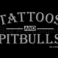 Tattoos and Pitbulls Ladies Tank Top - Image 2