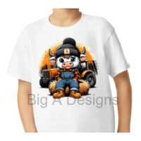 Boy's Country Cow Shirt, Toddler sizes