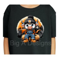 Boy's Country Cow Shirt, Toddler sizes - Image 2