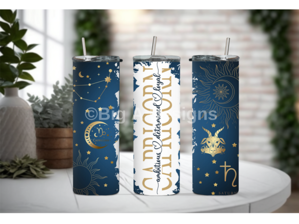 Zodiac Signs Tumbler, Astrology Tumbler - Image 2