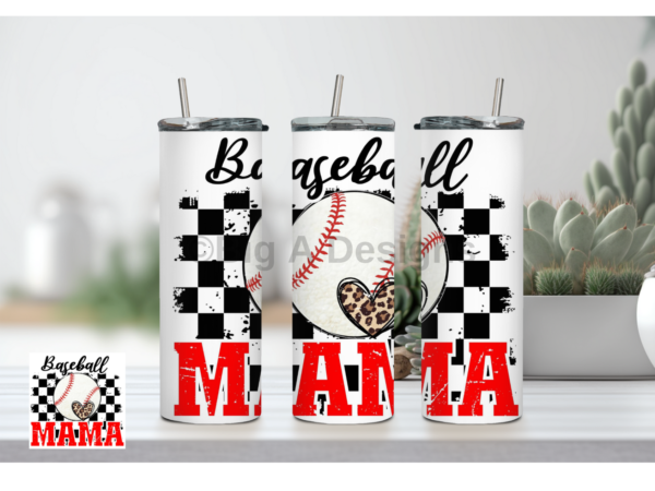 Baseball Mama Tumbler