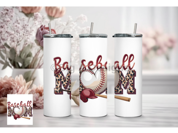 Baseball Mom Tumbler