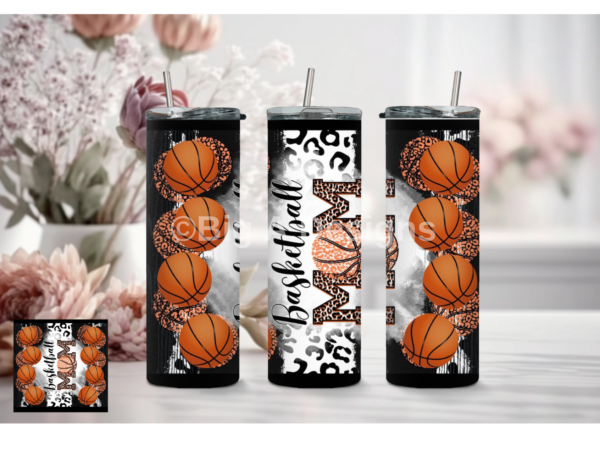 Basketball Mom Tumbler