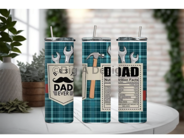 Best Dad Ever with Tools Tumbler