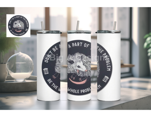 Funny Opossum Tumbler